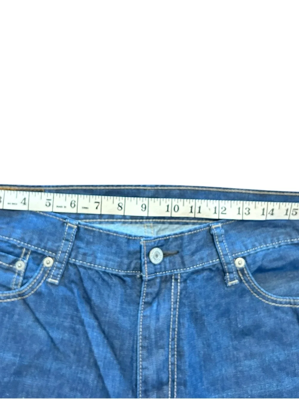 New W/O Tags Levi’s 514 Boot Cut Jeans Men's 36x30 Blue Dark Wash Denim